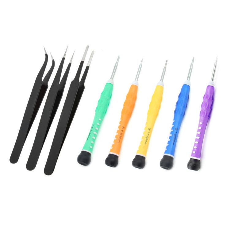 JIAFA JF-8170 ชุดเครื่องมือซ่อมแซมอเนกประสงค์ 17 in 1 พร้อมกระเป๋าสำหรับ iPhone, Macbook, Applewatch, JF-8170