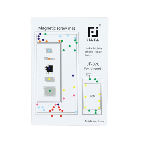 JIAFA Magnetic Screws Mat สำหรับ iPhone 6, For 6