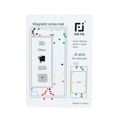 JIAFA Magnetic Screws Mat สำหรับ iPhone 6, For 6