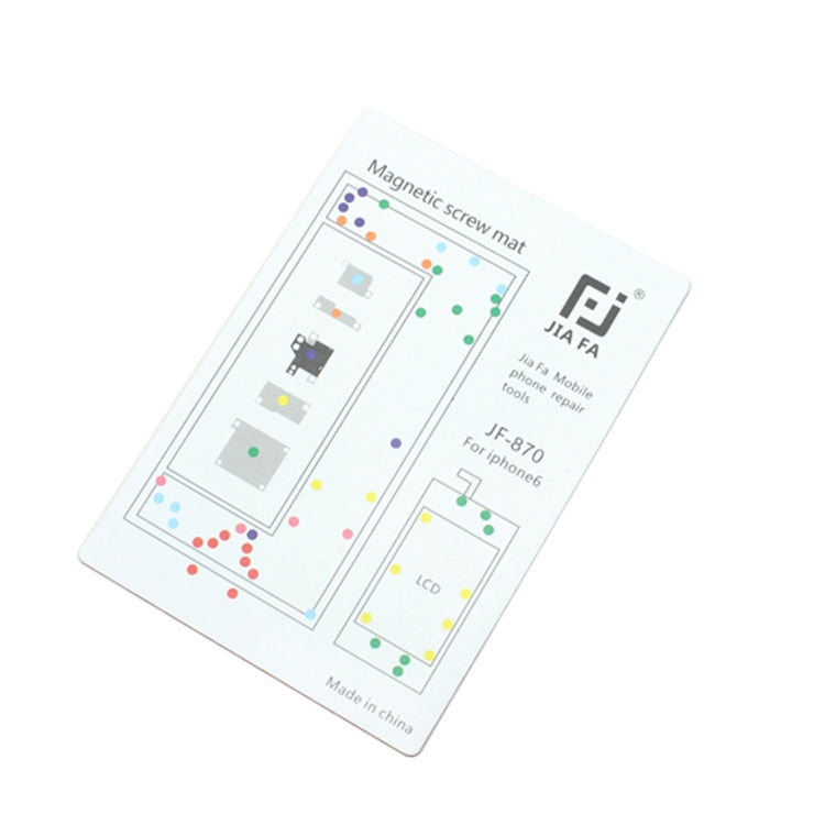 JIAFA Magnetic Screws Mat สำหรับ iPhone 6, For 6