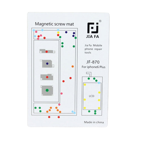 JIAFA Magnetic Screws Mat สำหรับ iPhone 6 Plus, For 6P