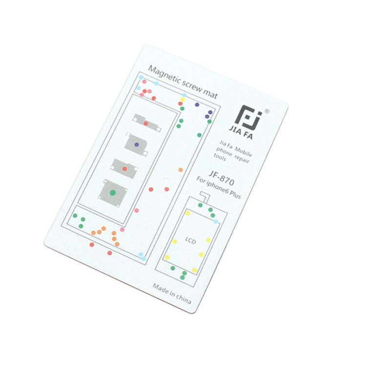 JIAFA Magnetic Screws Mat สำหรับ iPhone 6 Plus, For 6P