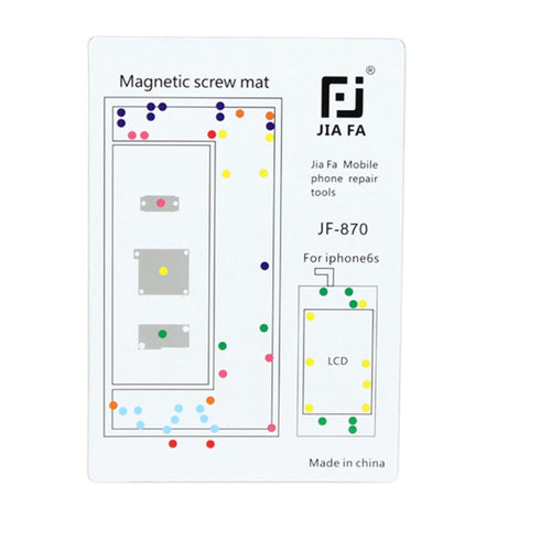 JIAFA Magnetic Screws Mat สำหรับ iPhone 6s, For 6s