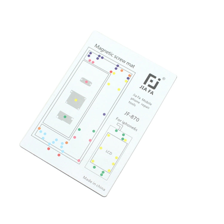 JIAFA Magnetic Screws Mat สำหรับ iPhone 6s, For 6s