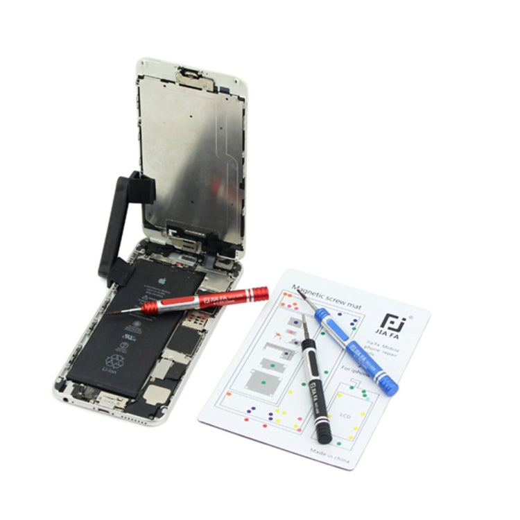 JIAFA Magnetic Screws Mat สำหรับ iPhone 6s, For 6s