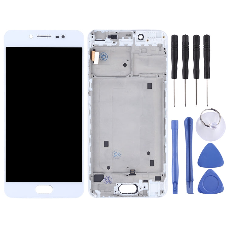 วัสดุ TFT หน้าจอแอลซีดีและชุดประกอบDigitizerพร้อมกรอบสำหรับVivo X7, For Vivo X7 with Frame