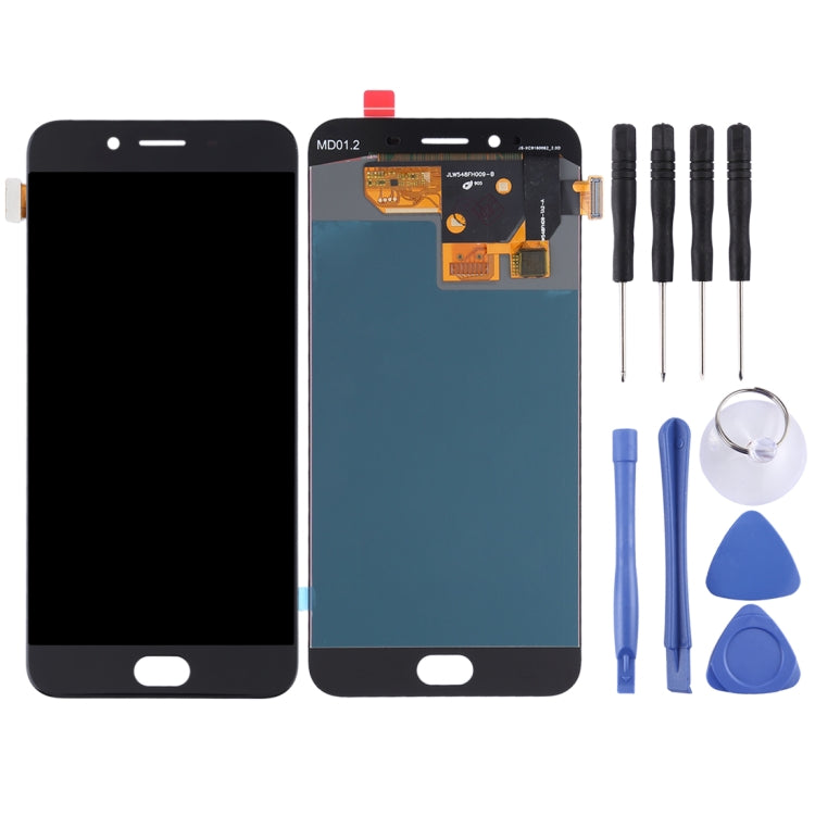 หน้าจอ LCD ดั้งเดิมและชุดประกอบ Digitizer สำหรับ OPPO R9s, For OPPO R9s