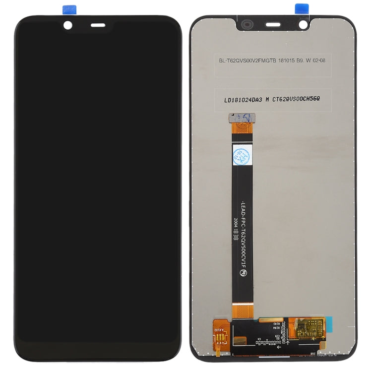 หน้าจอ LCD และชุดประกอบ Digitizer สำหรับ Nokia X7 / 8.1 / 7.1 Plus TA-1131, For Nokia X7
