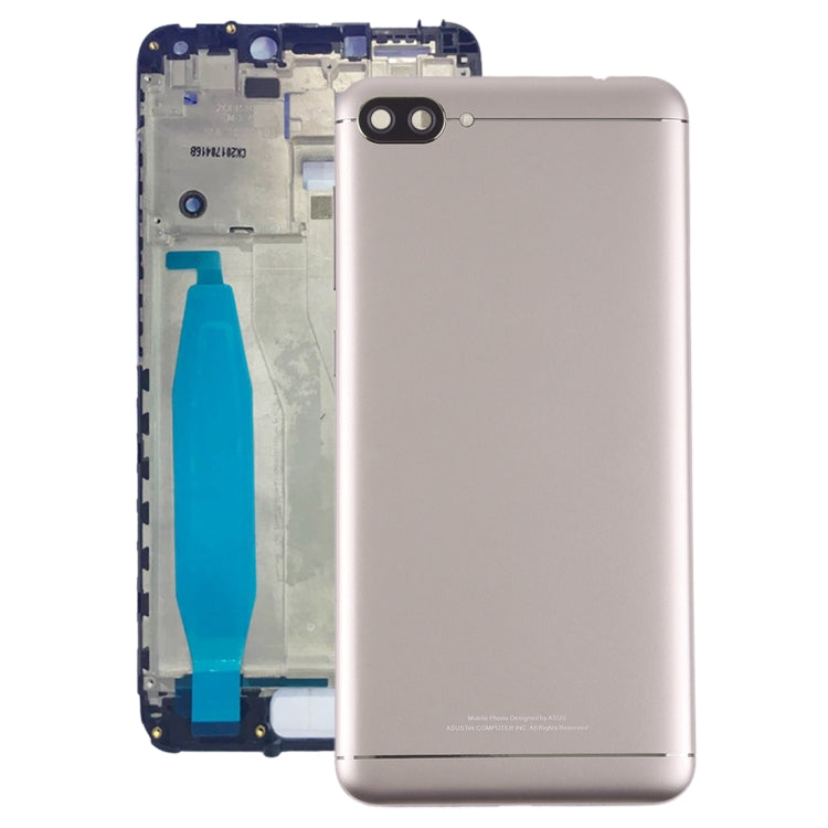 ฝาครอบด้านหลังพร้อมเลนส์กล้องและปุ่มด้านข้างสำหรับ Asus Zenfone 4 Max ZC520KL X00HD, For ZC520KL, For ZenFone 4 Max (ZC520KL), For Asus ZC520KL