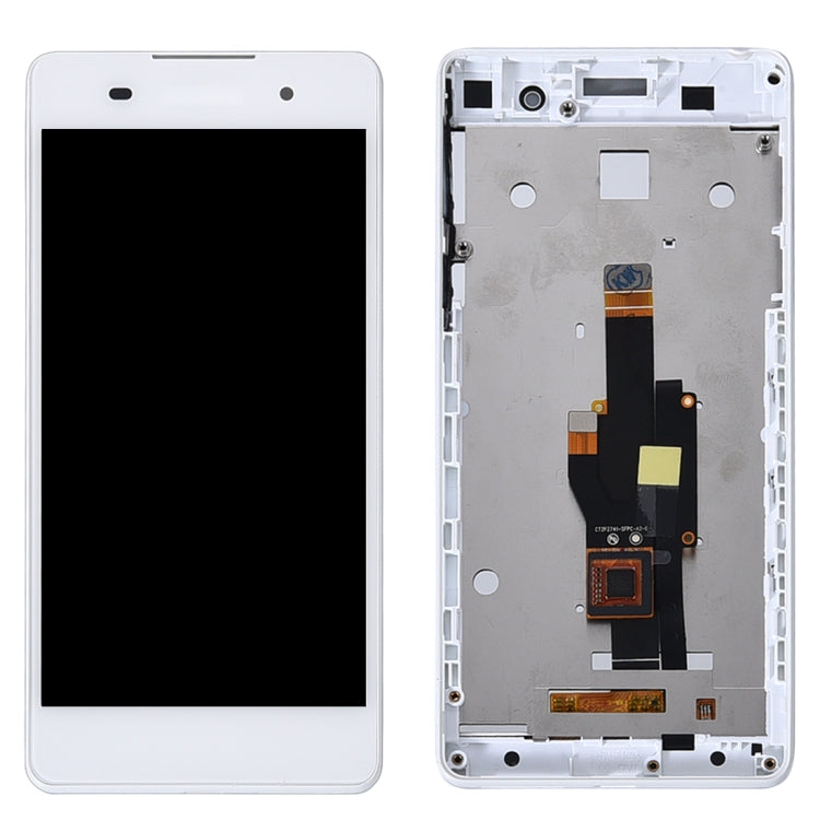 หน้าจอ LCD และชุดประกอบ Digitizer พร้อมกรอบสำหรับ Sony Xperia E5 F3311 F3313, For Xperia E5