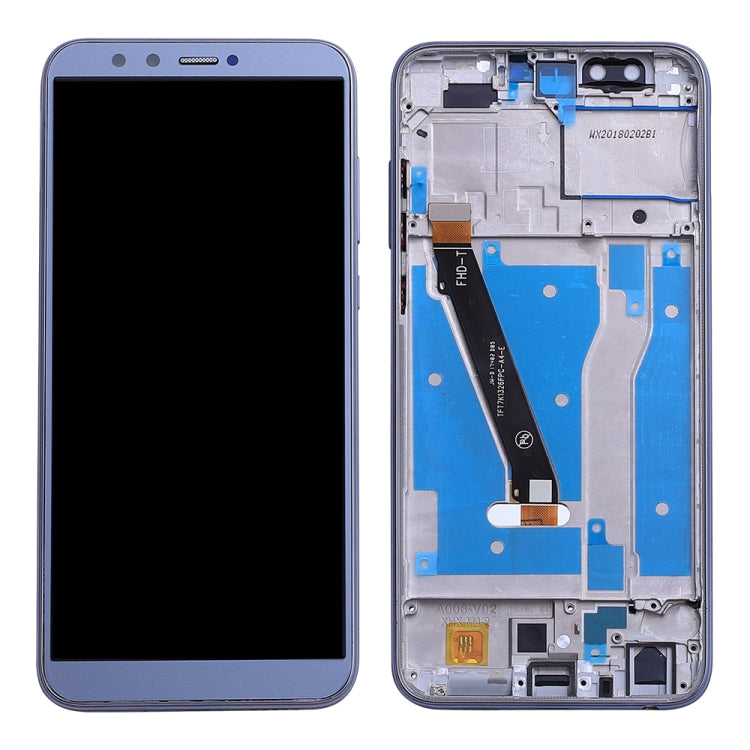 หน้าจอ LCD และชุดประกอบ Digitizer พร้อมกรอบสำหรับ Huawei Honor 9 Lite, Huawei Honor 9 Lite(Grey)