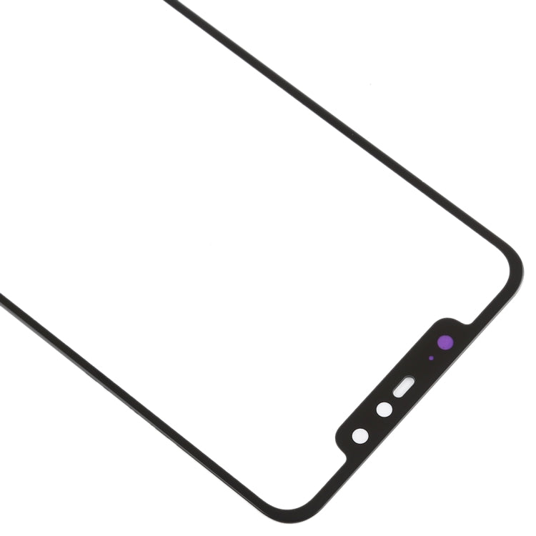 เลนส์กระจกด้านนอกหน้าจอด้านหน้าสำหรับ Xiaomi Redmi Note 6 Pro, For Redmi Note 6 Pro