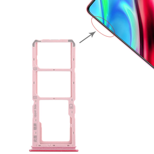 สำหรับ Vivo Y93 2 x ถาดซิมการ์ด + ถาดการ์ด Micro SD, For Vivo Y93