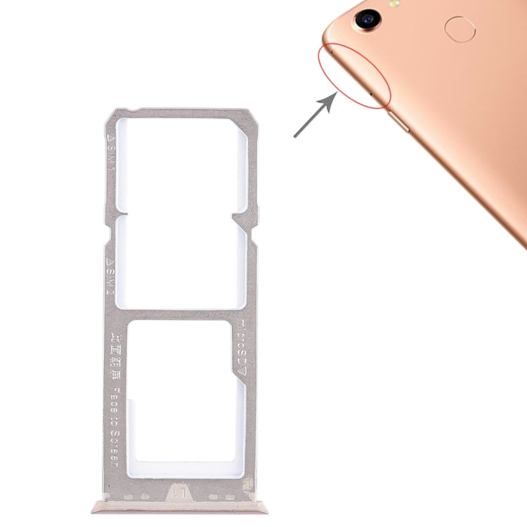 สำหรับ OPPO A79 2 x ถาดซิมการ์ด + ถาดการ์ด Micro SD, For OPPO A79