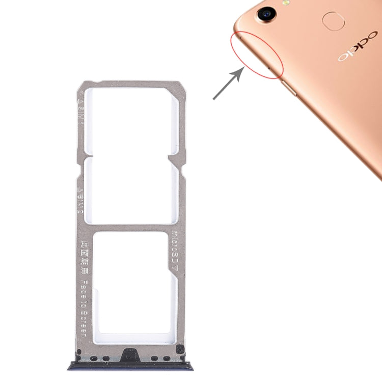สำหรับ OPPO A79 2 x ถาดซิมการ์ด + ถาดการ์ด Micro SD, For OPPO A79