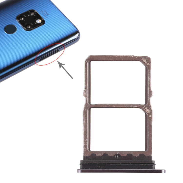 2 x ถาดซิมการ์ดสำหรับ Huawei Mate 20, For Huawei Mate 20, For Huawei Mate 20 (Sapphire Blue)
