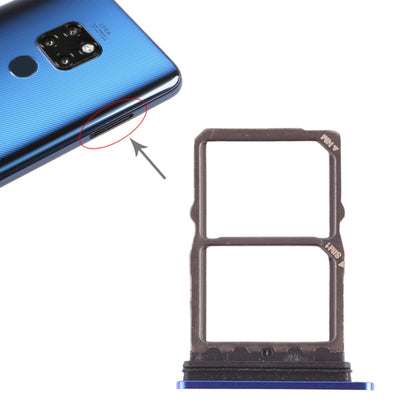 2 x ถาดซิมการ์ดสำหรับ Huawei Mate 20, For Huawei Mate 20, For Huawei Mate 20 (Sapphire Blue)