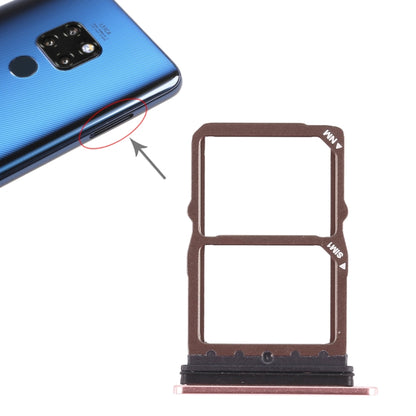 2 x ถาดซิมการ์ดสำหรับ Huawei Mate 20, For Huawei Mate 20, For Huawei Mate 20 (Sapphire Blue)
