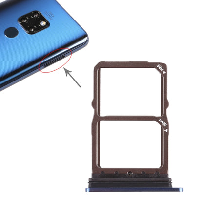 2 x ถาดซิมการ์ดสำหรับ Huawei Mate 20, For Huawei Mate 20, For Huawei Mate 20 (Sapphire Blue)
