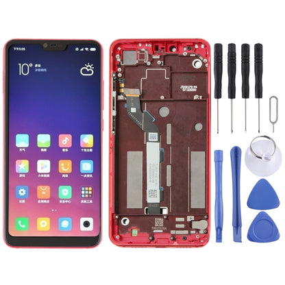 หน้าจอแอลซีดีและชุดประกอบDigitizerพร้อมกรอบสำหรับXiaomi Mi 8 Lite, For Xiaomi Mi 8 Lite, For Mi 8 Lite