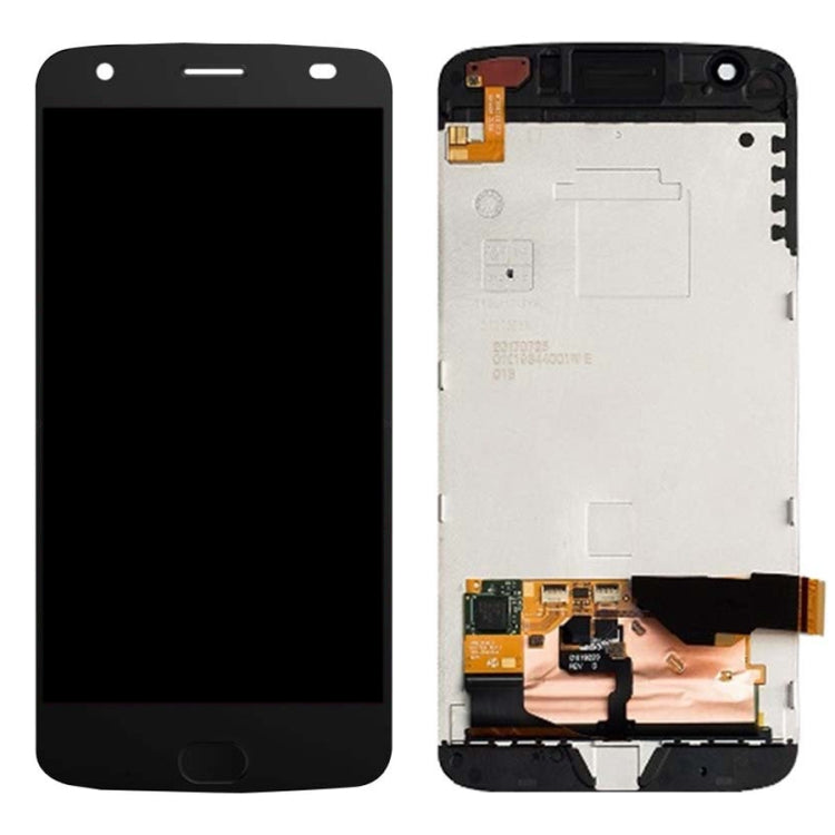 หน้าจอแอลซีดีและชุดประกอบDigitizerพร้อมกรอบสำหรับMotorola Moto Z2 Force XT1789, For Moto Z2 Force