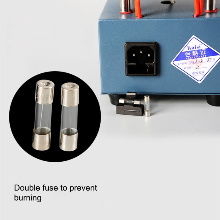 Kaisi 818 สถานีทำความร้อนแผ่นทำความร้อนอุณหภูมิคงที่, ปลั๊ก US, Kaisi 818 US Plug, Kaisi 818 EU Plug