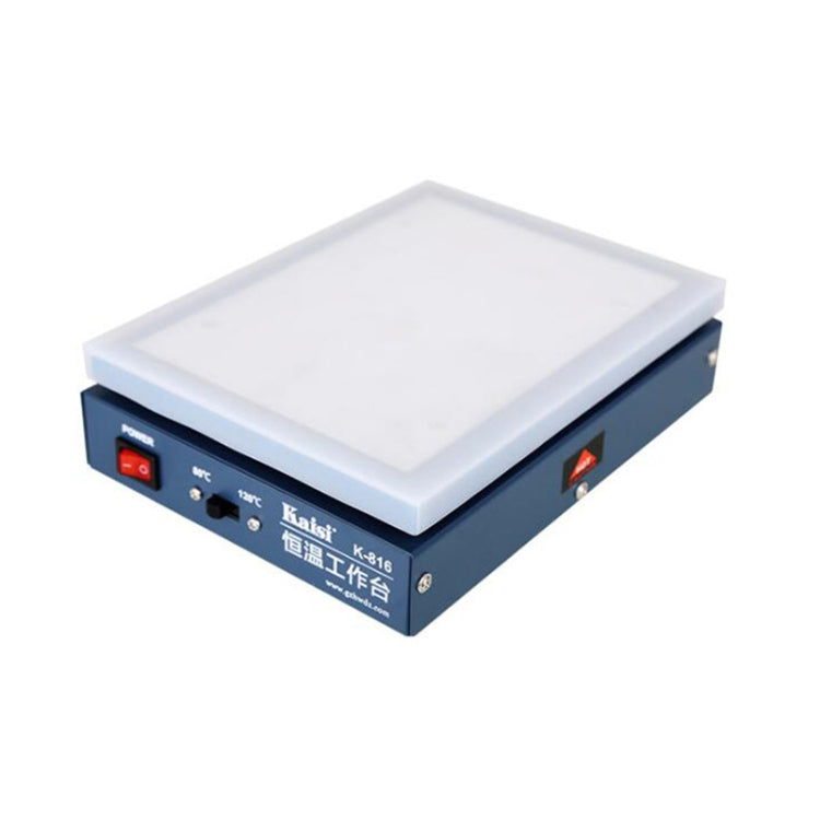 Kaisi K-816 แผ่นความร้อนอุณหภูมิคงที่หน้าจอ LCD เปิดแยก Desoldering Station พร้อมแผ่นซิลิโคน, US Plug, Kaisi K-816 US Plug, Kaisi K-816 EU Plug