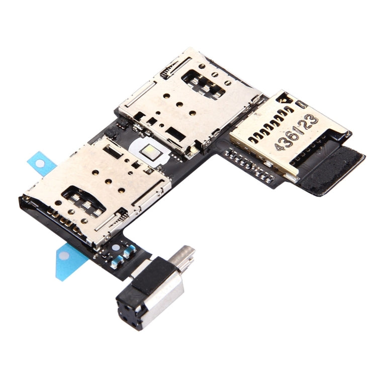 ช่องเสียบซิมการ์ด + ช่องเสียบการ์ด SD สำหรับ Motorola Moto G (รุ่นที่ 2) (เวอร์ชัน Dual SIM), For Motorola MOTO G (2nd Gen)