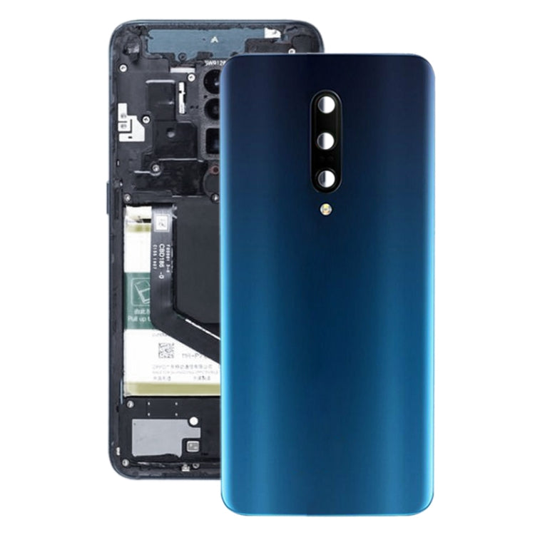 สำหรับฝาหลังแบตเตอรี่ OnePlus 7 Pro พร้อมเลนส์กล้อง, For OnePlus 7 Pro
