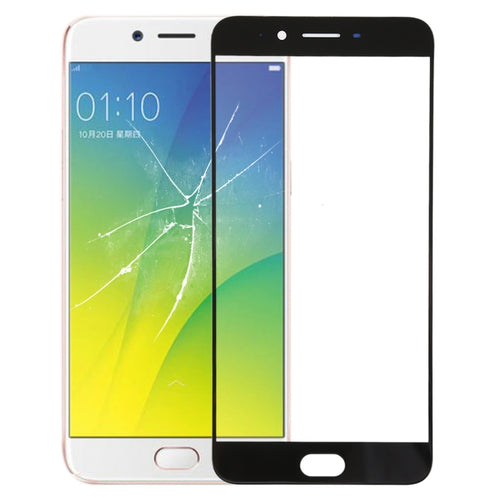 สำหรับ OPPO R9s Plus หน้าจอด้านหน้าเลนส์กระจกด้านนอก, For OPPO R9s Plus
