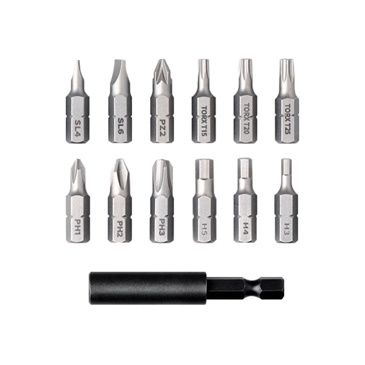 Original Xiaomi Mijia ไขควงชาร์จไร้สายพร้อมสกรู PCS S2 จำนวน 12 ชิ้น, With 12 PCS S2 Screw