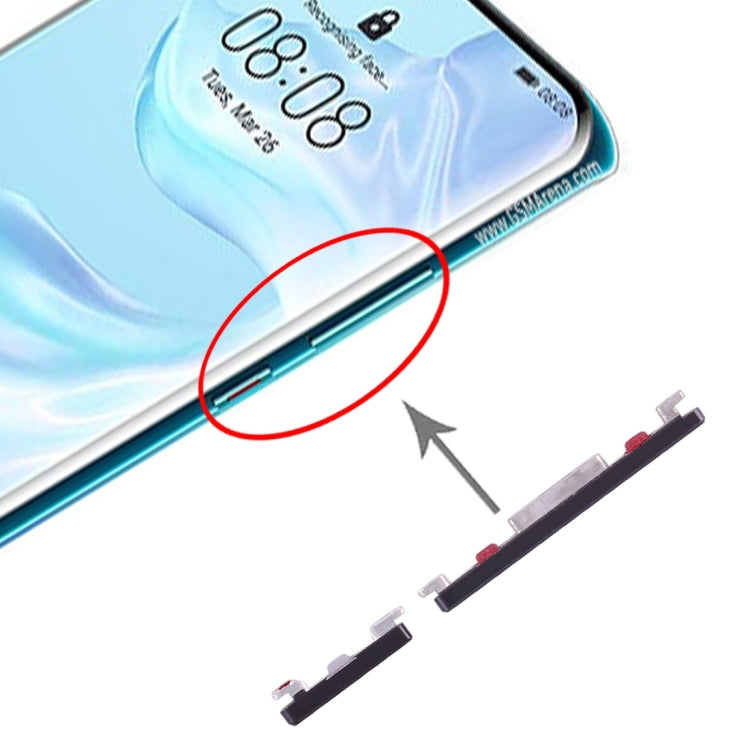 ปุ่มเปิดปิดและปุ่มควบคุมระดับเสียงสำหรับ Huawei P30 Pro, For Huawei P30 Pro, For Huawei P30 Pro (Breathing Crystal)