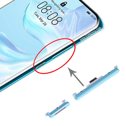 ปุ่มเปิดปิดและปุ่มควบคุมระดับเสียงสำหรับ Huawei P30 Pro, For Huawei P30 Pro, For Huawei P30 Pro (Breathing Crystal)