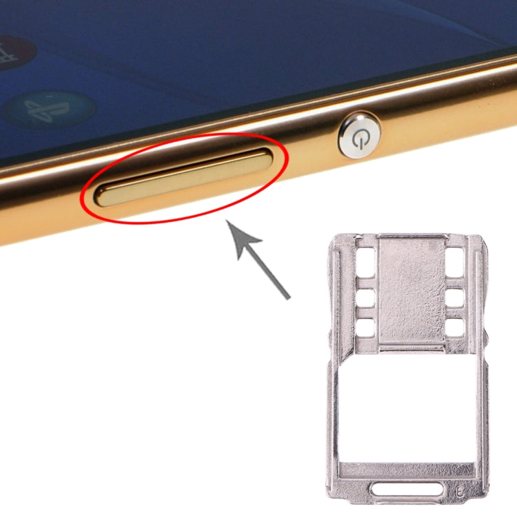 ถาดซิมการ์ดสำหรับ Sony Xperia M5, For Sony Xperia M5 SIM