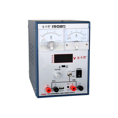Kaisi K-1502D ซ่อมแหล่งจ่ายไฟมิเตอร์ปัจจุบัน 2A แหล่งจ่ายไฟ DC แบบปรับได้การป้องกันอัตโนมัติ, ปลั๊ก US, US Plug, EU Plug