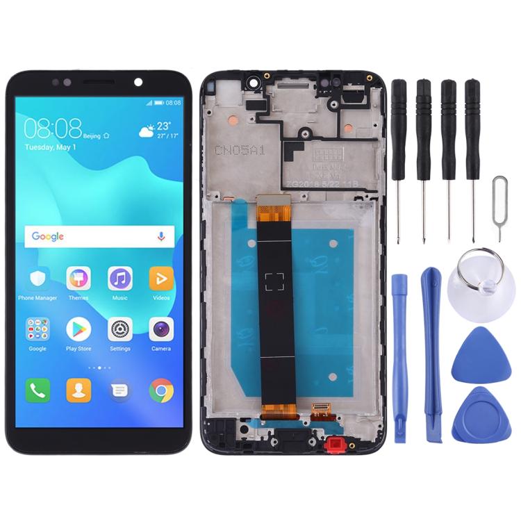 หน้าจอ LCD และชุดประกอบ Digitizer พร้อมกรอบสำหรับ Huawei Y5 Prime (2018), For Huawei Y5 Prime (2018)