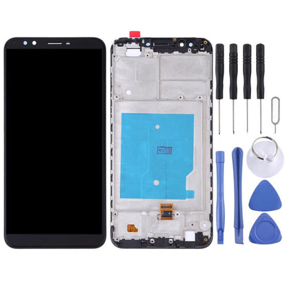 หน้าจอ LCD และชุดประกอบ Digitizer พร้อมกรอบสำหรับ Huawei Y7 (2018), For Huawei Y7 (2018)