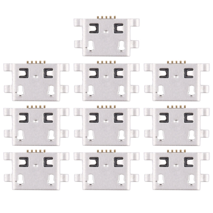 10 ชิ้นเชื่อมต่อพอร์ตชาร์จสำหรับ Huawei Y6, For Huawei Y6