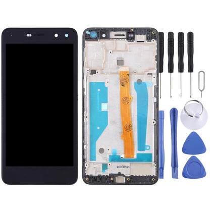 หน้าจอ LCD และชุดประกอบ Digitizer พร้อมกรอบสำหรับ Huawei Y5 (2017), For Huawei Y5 (2017), For Huawei  Y5 (2017)