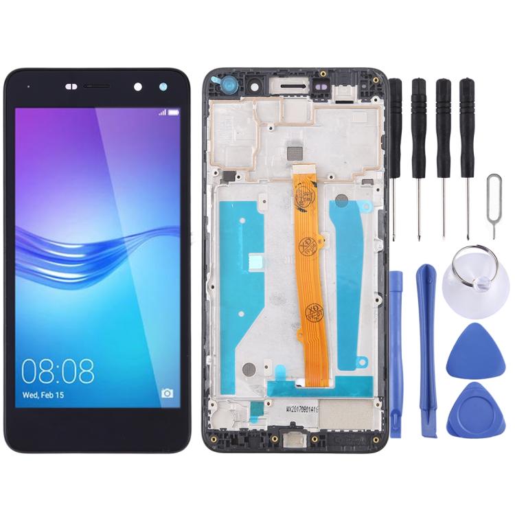 หน้าจอ LCD และชุดประกอบ Digitizer พร้อมกรอบสำหรับ Huawei Y5 (2017), For Huawei Y5 (2017), For Huawei  Y5 (2017)