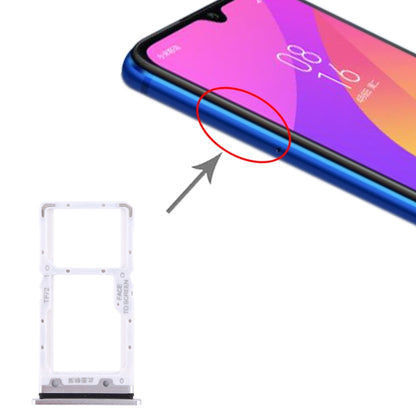 ถาดซิมการ์ด + ถาดซิมการ์ด / ถาดการ์ด Micro SD สำหรับ Xiaomi Mi CC9, For Mi CC9, For Xiaomi Mi CC9