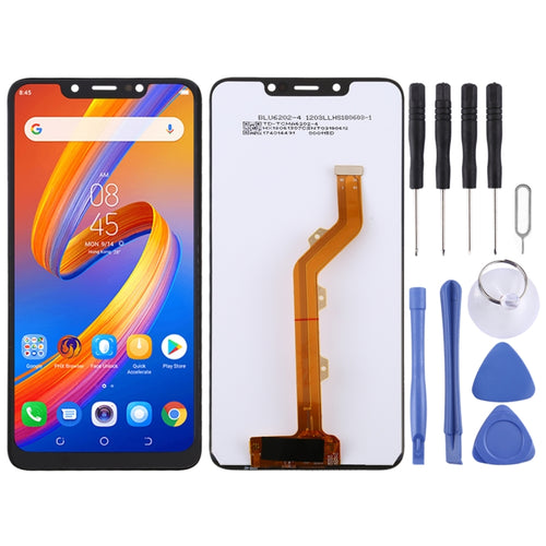หน้าจอ LCD และชุดประกอบ Digitizer สำหรับ Tecno Spark 3 KB7, For Tecno Spark 3