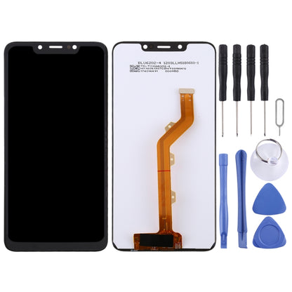 หน้าจอ LCD และชุดประกอบ Digitizer สำหรับ Tecno Spark 3 KB7, For Tecno Spark 3