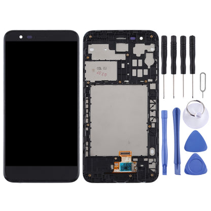 หน้าจอแอลซีดีและชุดประกอบDigitizerพร้อมกรอบสำหรับLG K30 / K10 (2018) / X410, For LG K10 (2018)