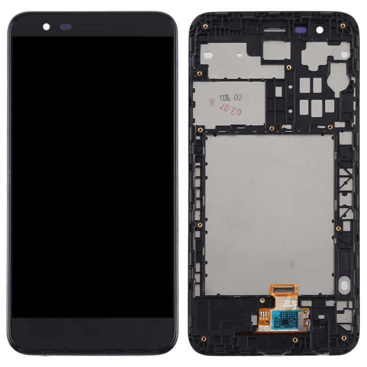 หน้าจอแอลซีดีและชุดประกอบDigitizerพร้อมกรอบสำหรับLG K30 / K10 (2018) / X410, For LG K10 (2018)