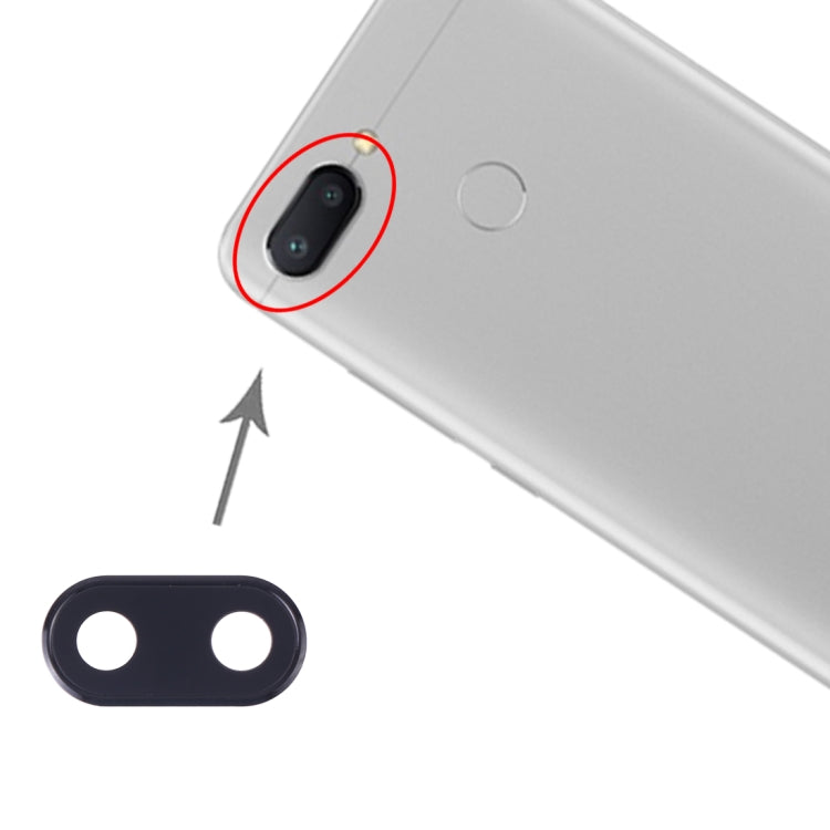 ฝาครอบเลนส์กล้อง 10 ชิ้นสำหรับ Xiaomi Redmi 6, For Redmi 6