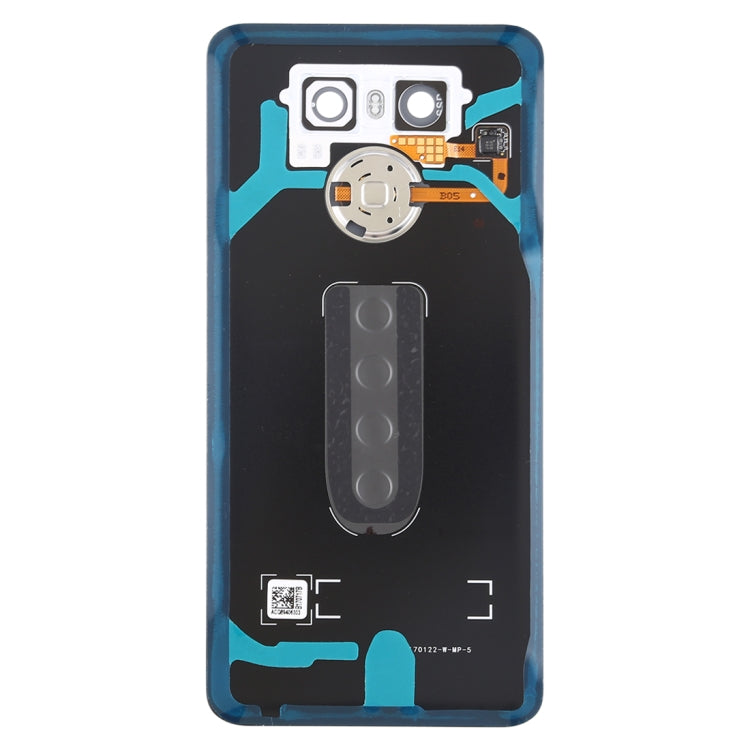 ฝาหลังแบตเตอรี่พร้อมเลนส์กล้องและเซ็นเซอร์ลายนิ้วมือสำหรับ LG G6 / H870 / H870DS / H872 / LS993 / VS998 / US997, For LG G6 with Camera Lens Frame, For LG G6