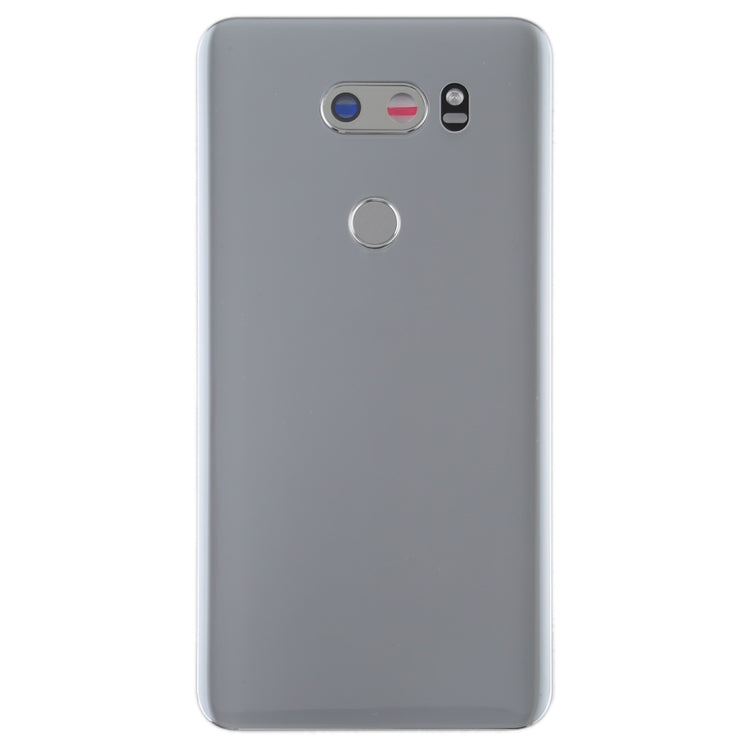 ฝาหลังแบตเตอรี่พร้อมเลนส์กล้องและเซ็นเซอร์ลายนิ้วมือสำหรับ LG V30 / VS996 / LS998U / H933 / LS998U / H930, For LG V30(with Fingerprint Sensor)