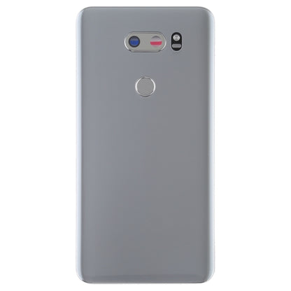 ฝาหลังแบตเตอรี่พร้อมเลนส์กล้องและเซ็นเซอร์ลายนิ้วมือสำหรับ LG V30 / VS996 / LS998U / H933 / LS998U / H930, For LG V30(with Fingerprint Sensor)
