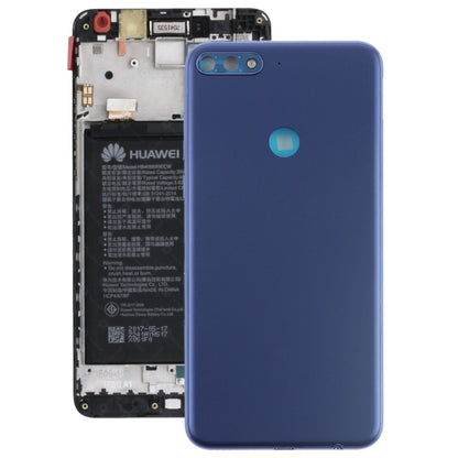 ฝาหลังพร้อมปุ่มด้านข้างสำหรับ Huawei Y7 (2018), For Huawei Y7 (2018), For Y7 (2018)